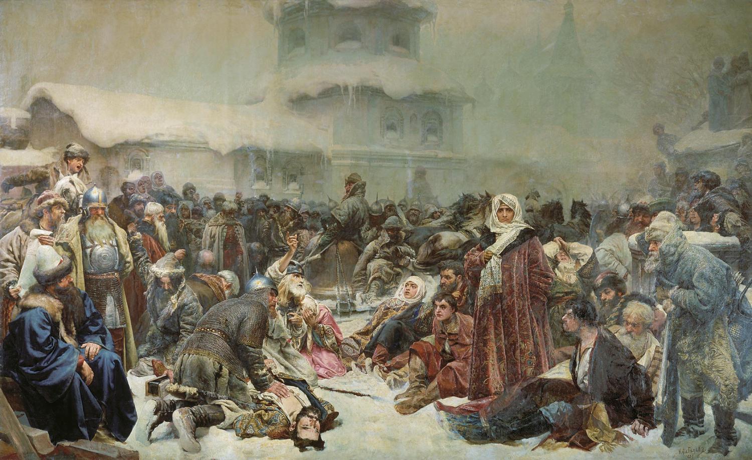 Ivan's destruction of Novgorod's Veche