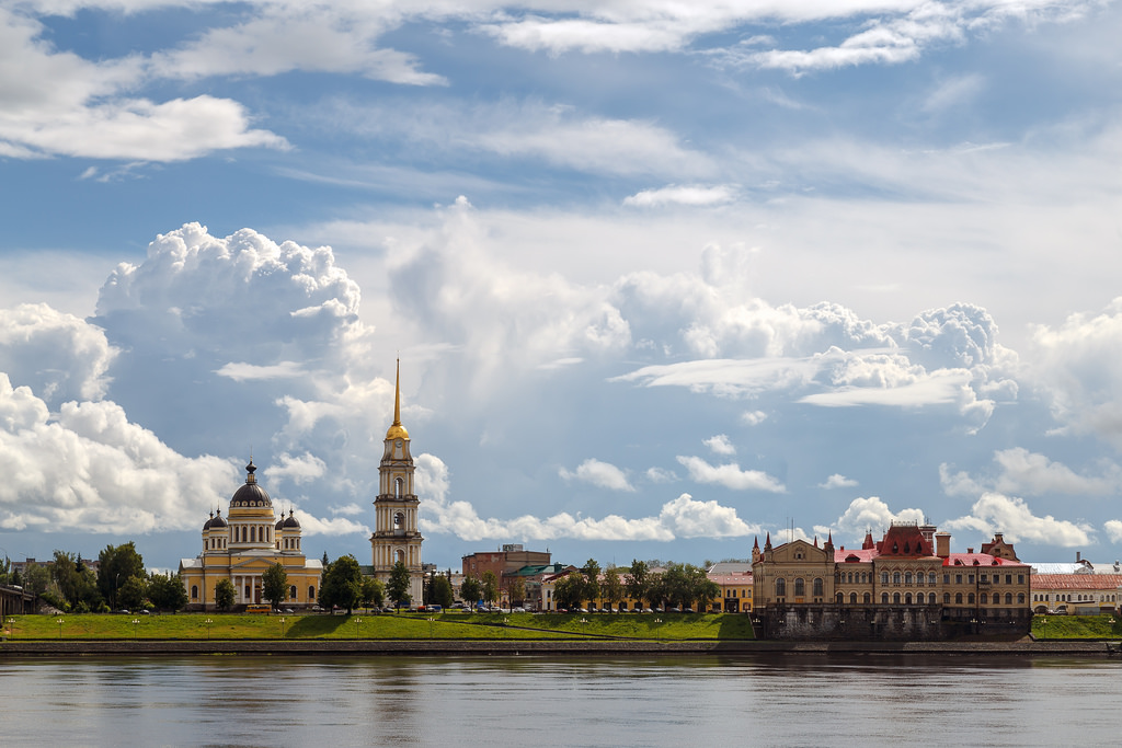 Volga River. Rybinsk