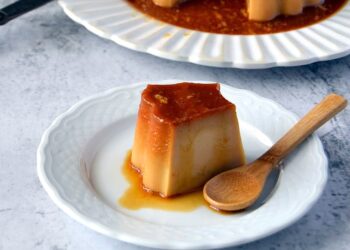 Pudim de bolacha Maria