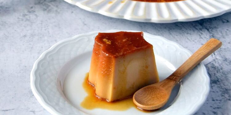 Pudim de bolacha Maria