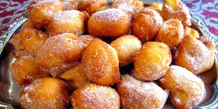 Sonhos de batata doce