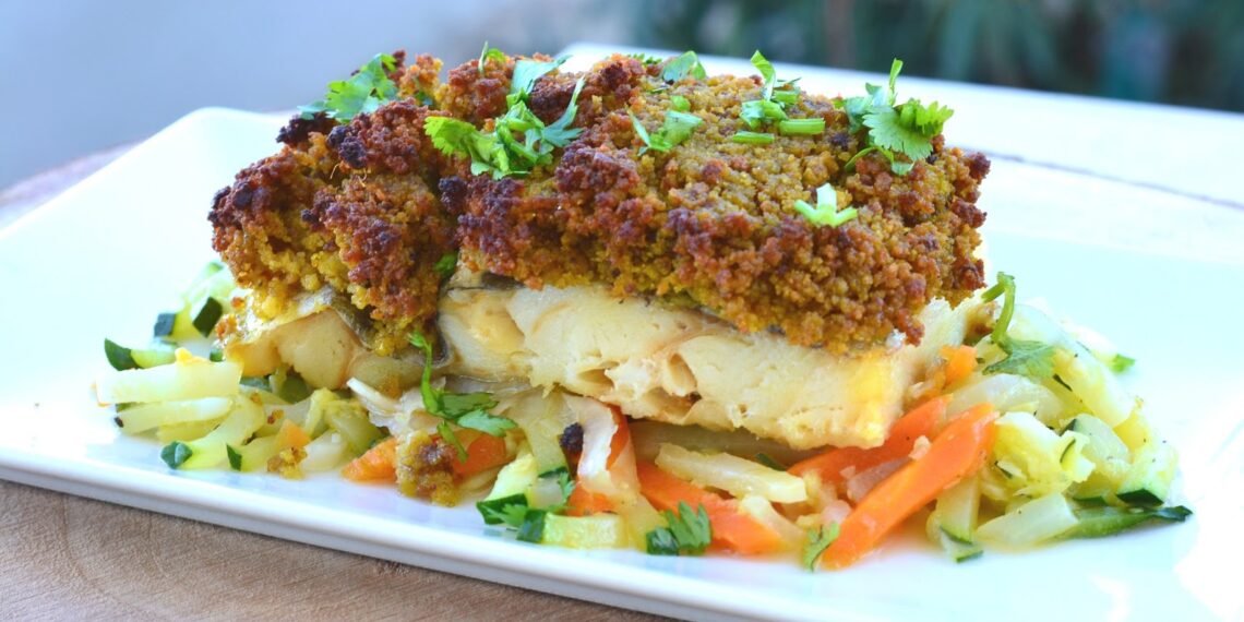 Bacalhau com broa