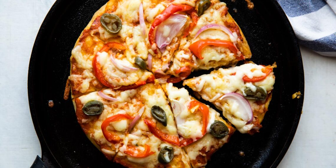 Pizza na frigideira