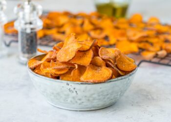 Chips de batata doce