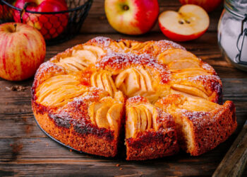 Bolo de maçã reineta