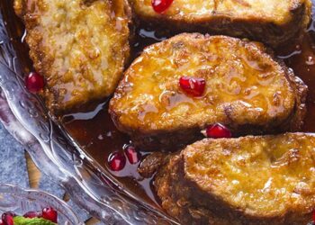 Rabanadas de bolo rainha