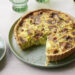 Quiche de alho francês