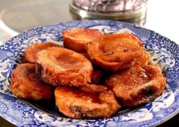 Rabanadas com vinho do Porto