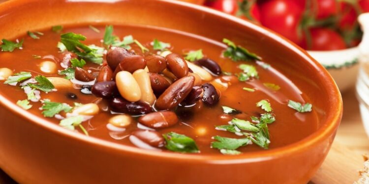 Sopa de feijão à antiga