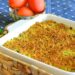 Bacalhau desfiado com broa