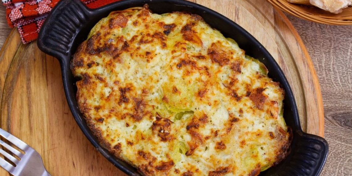 Bacalhau espiritual com espinafres