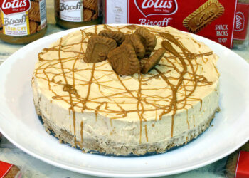 Tarte de natas com bolacha