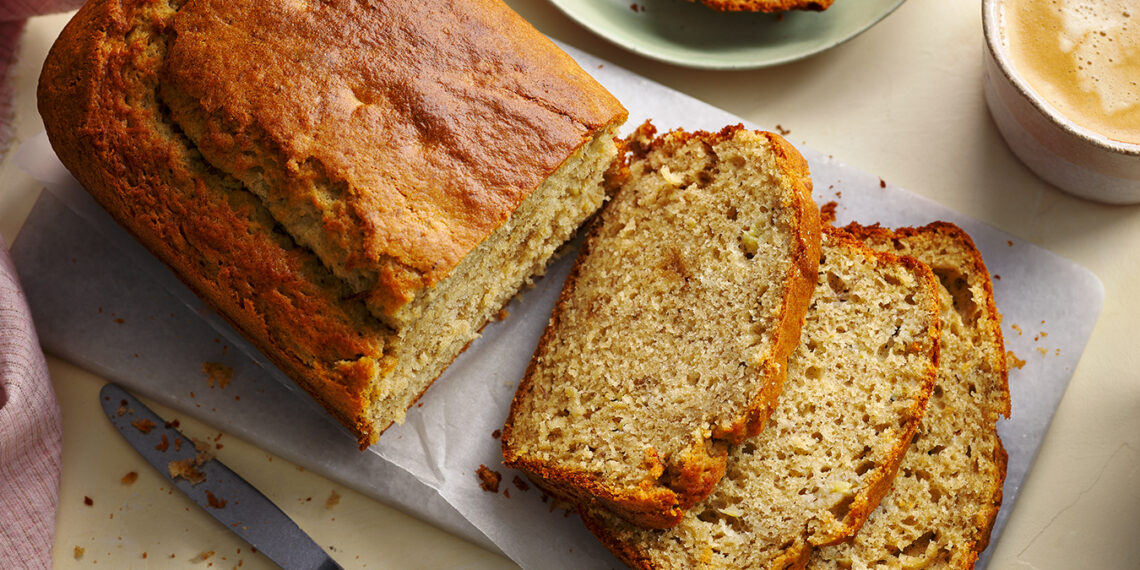 Bolo de banana no liquidificador
