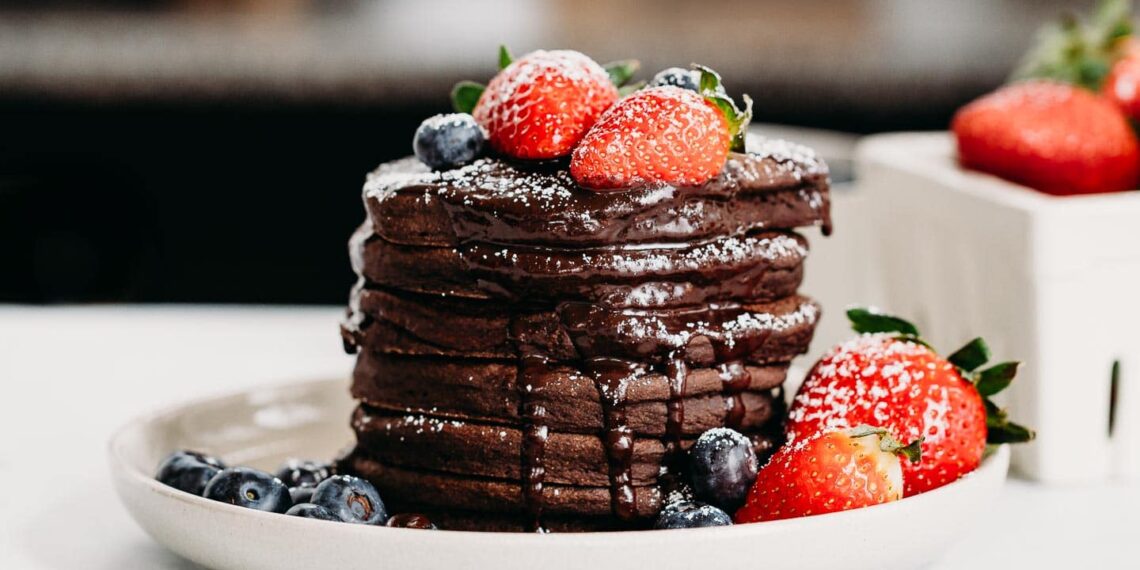 Panquecas de chocolate