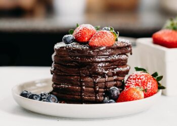 Panquecas de chocolate