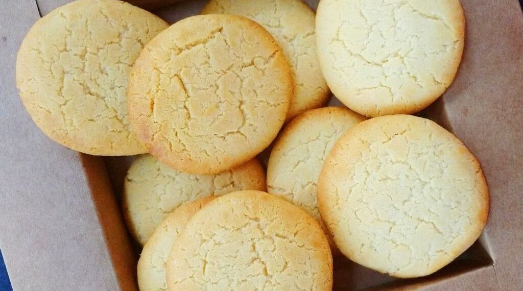 Bolachas de leite condensado simples