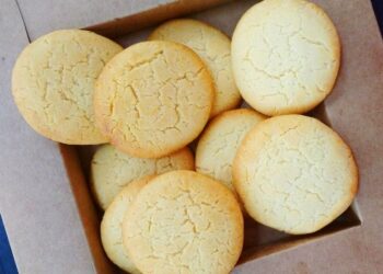 Bolachas de leite condensado simples