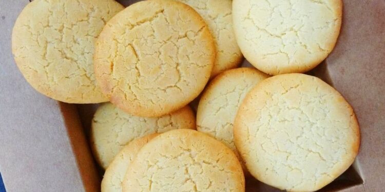 Bolachas de leite condensado simples