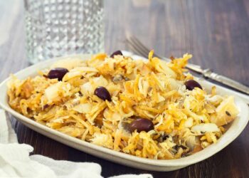 Bacalhau fresco à Brás