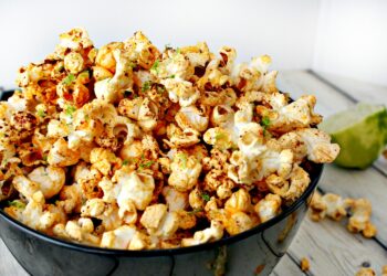 Pipocas com piripiri