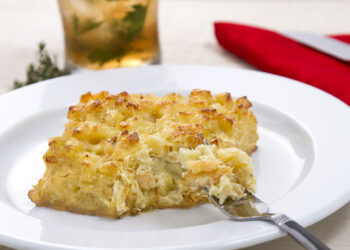 Bacalhau no forno com batata doce