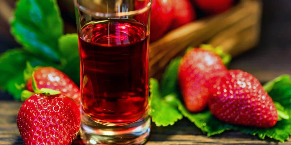 Licor de morango