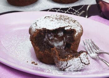 Queques de chocolate húmidos