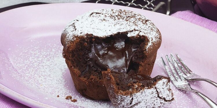 Queques de chocolate húmidos