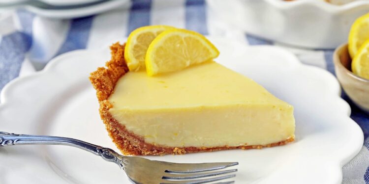 Tarte de limão com massa quebrada