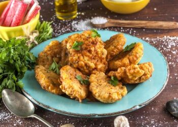 Pataniscas de delícias do mar