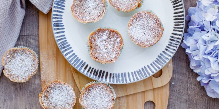 Queijadas de batata doce
