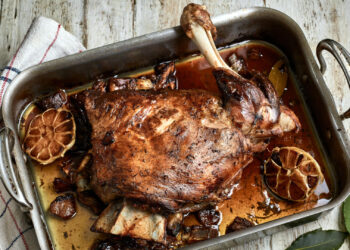 Marinada para borrego assado no forno