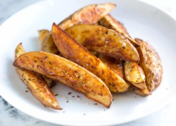 Batatas fritas no forno