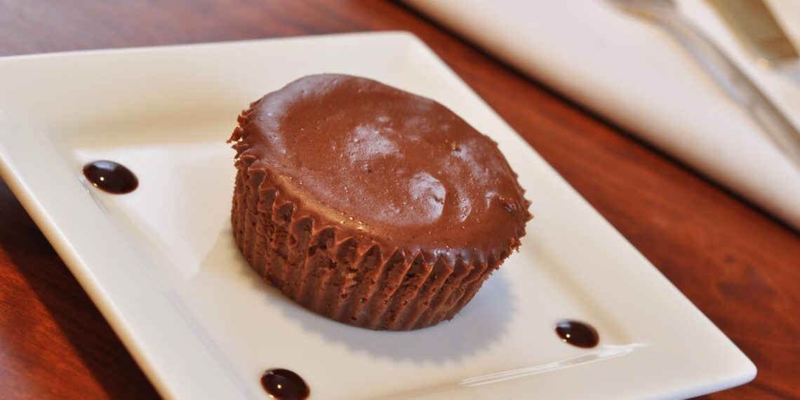 Queijadas de chocolate