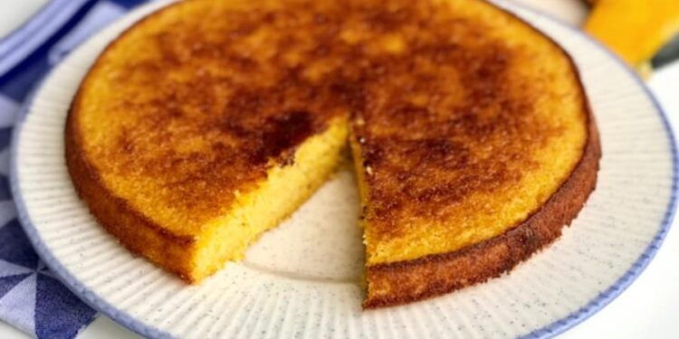 Bolo de abóbora húmido