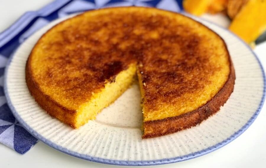 Bolo de abóbora húmido