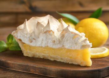 Tarte de limão merengada simples