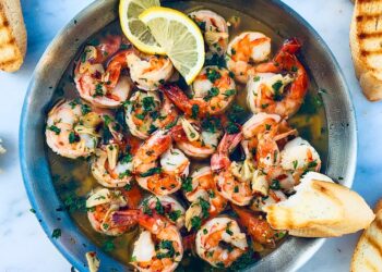 Gambas salteadas