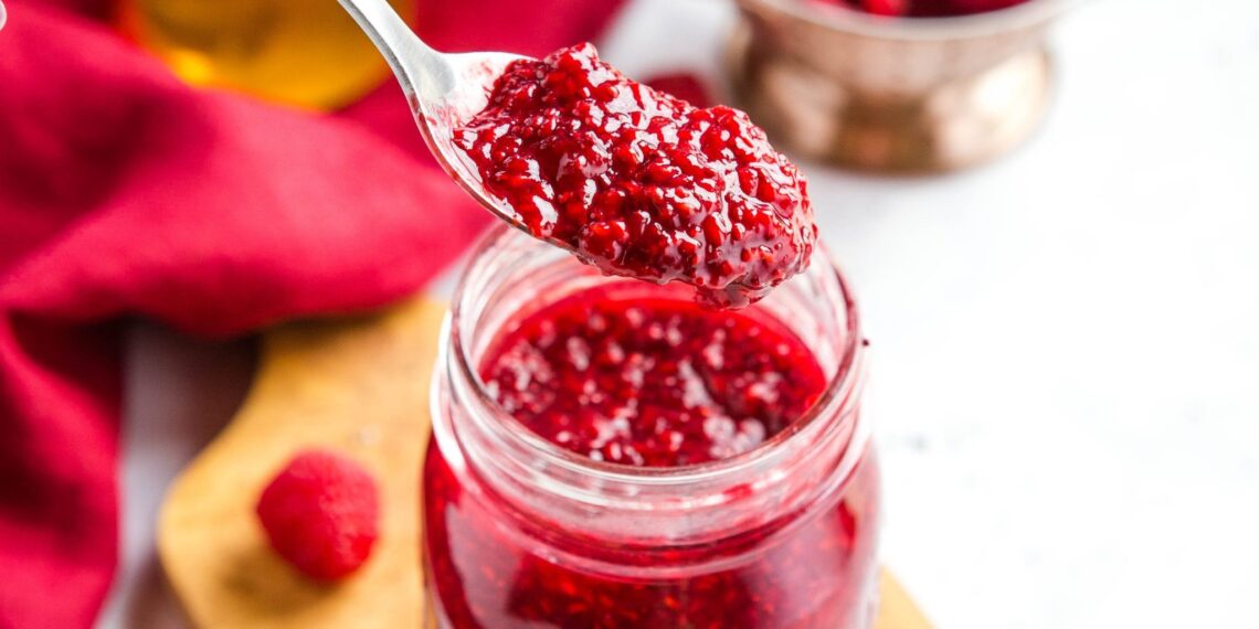 Geleia de framboesa