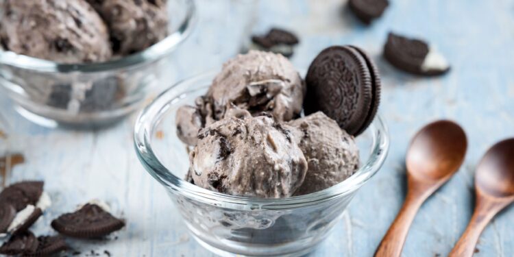 Gelado de Oreo
