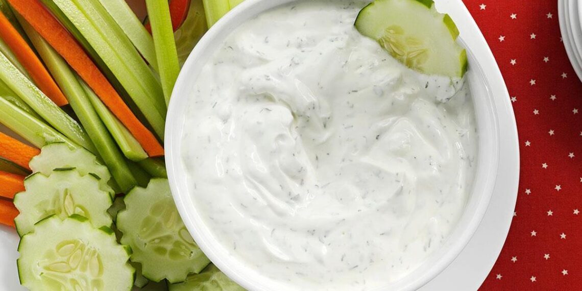 Molho de iogurte light