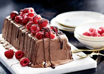 Semifrio de chocolate