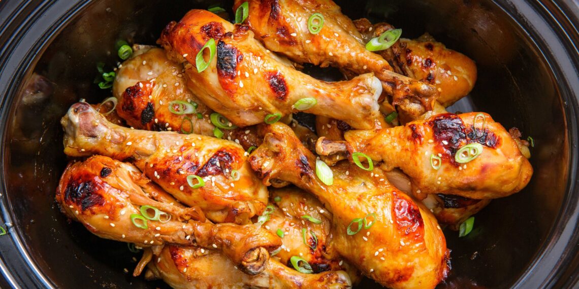 Frango com sopa de cebola