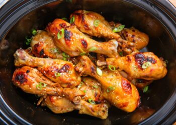 Frango com sopa de cebola