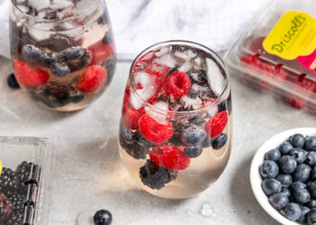 Sangria de frutos vermelhos
