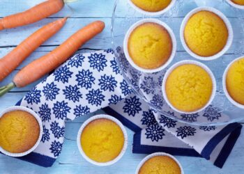 Queijadas de cenoura