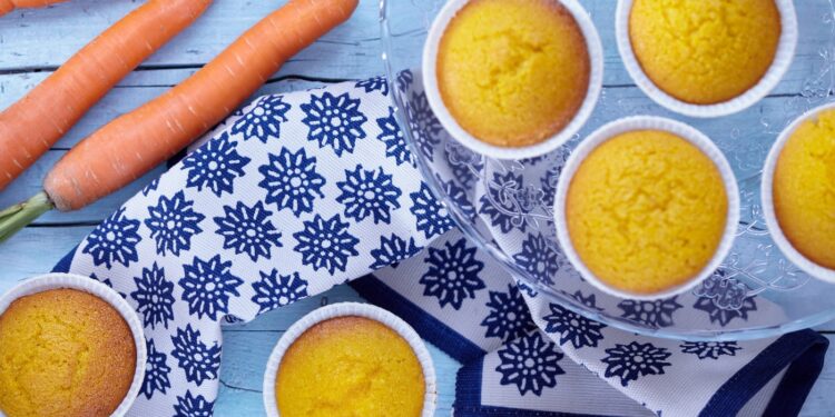 Queijadas de cenoura