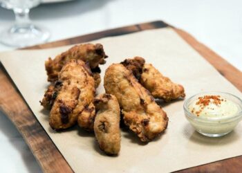 Ovas de bacalhau fritas