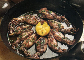 Lulinhas fritas à Algarvia