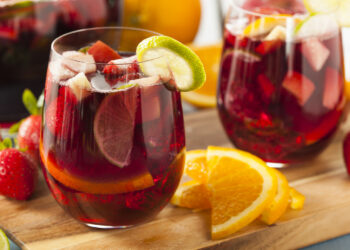 Sangria fácil e rápida